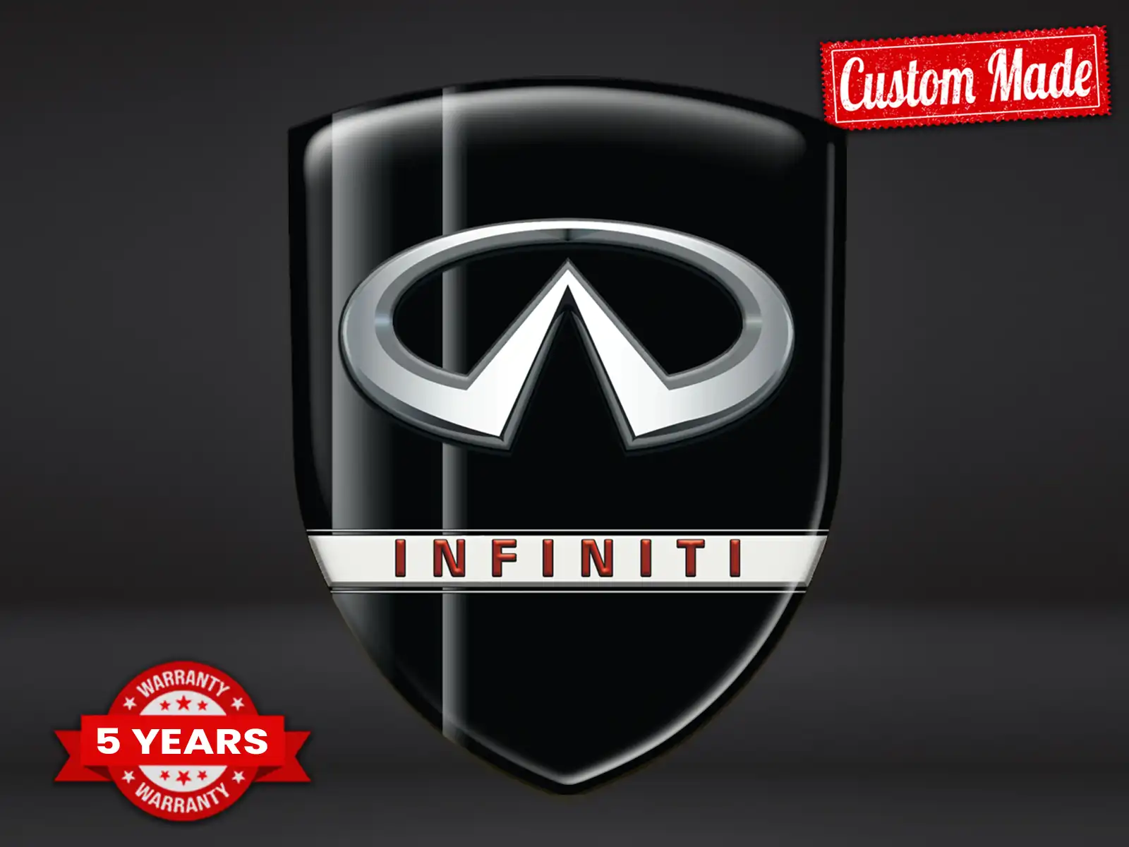 Infiniti Windschutzsticker Premium Hochwertig Drift